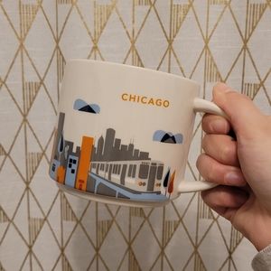 Starbucks Chicago Mug You Are Here Illinois City Mugs Windy Navy Pier L Train